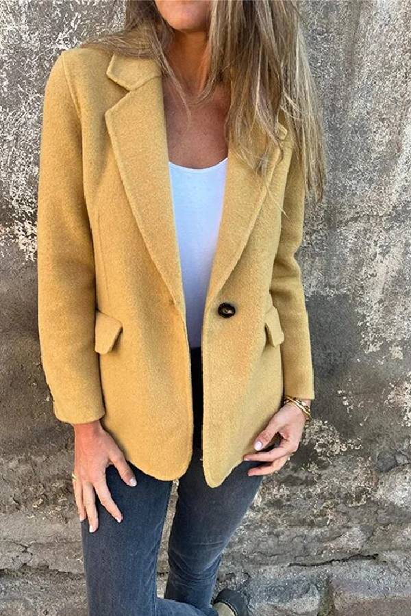 | och Mångsidig Lapel Jacka