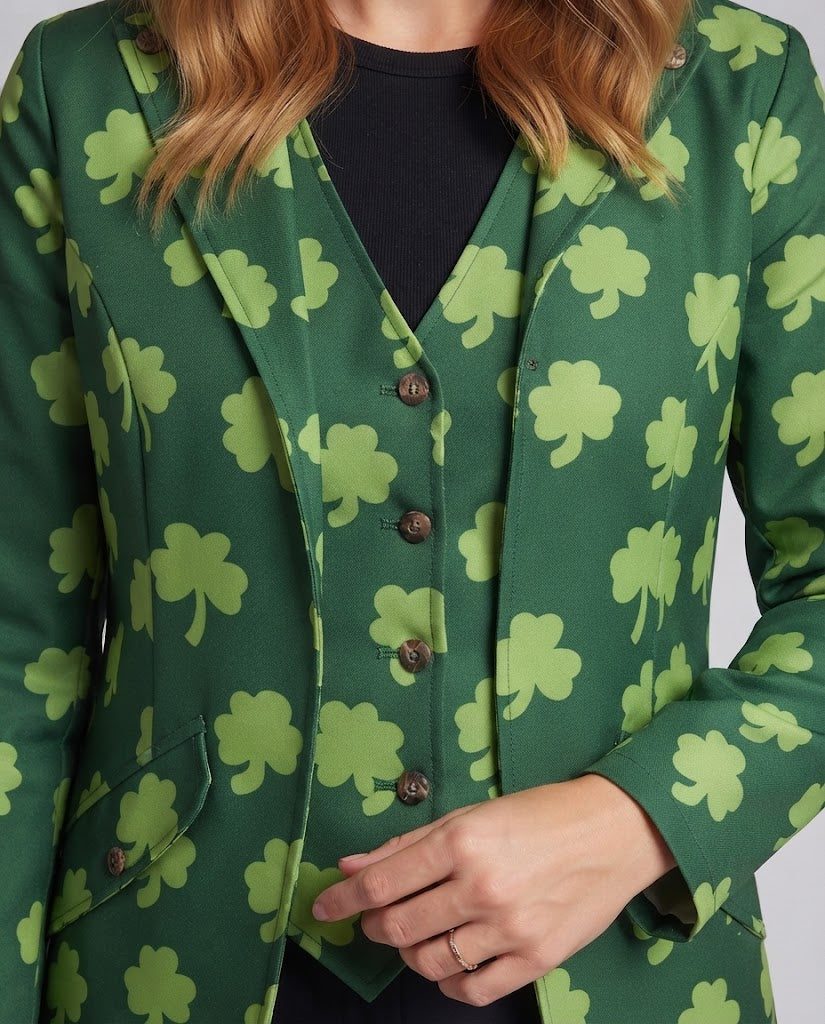 Dam Costume jacka med Kle-fashion-lanterns