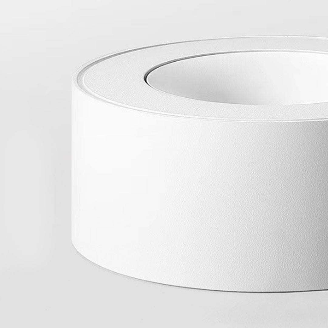 2 ST Ytmonterade Spotlights Ultra-Tunna Runda Moderna LED-lampor