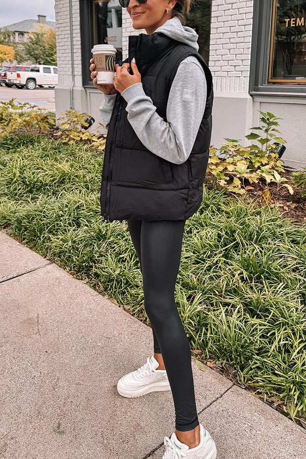 | Färg modeable casual Stil Bomull väst Jacka