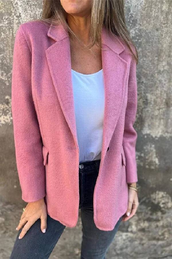 | och Mångsidig Lapel Jacka