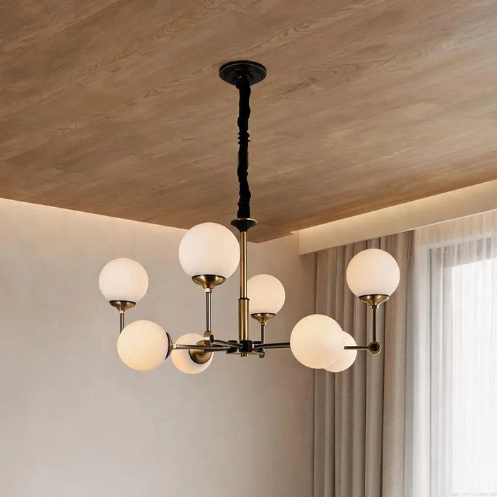 Glasboll Kandelaber Modern Molekylär Taklampa
