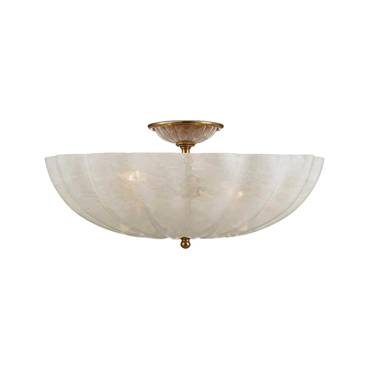 Glas Taklampor Modern Koppar Flush Mount Lampor