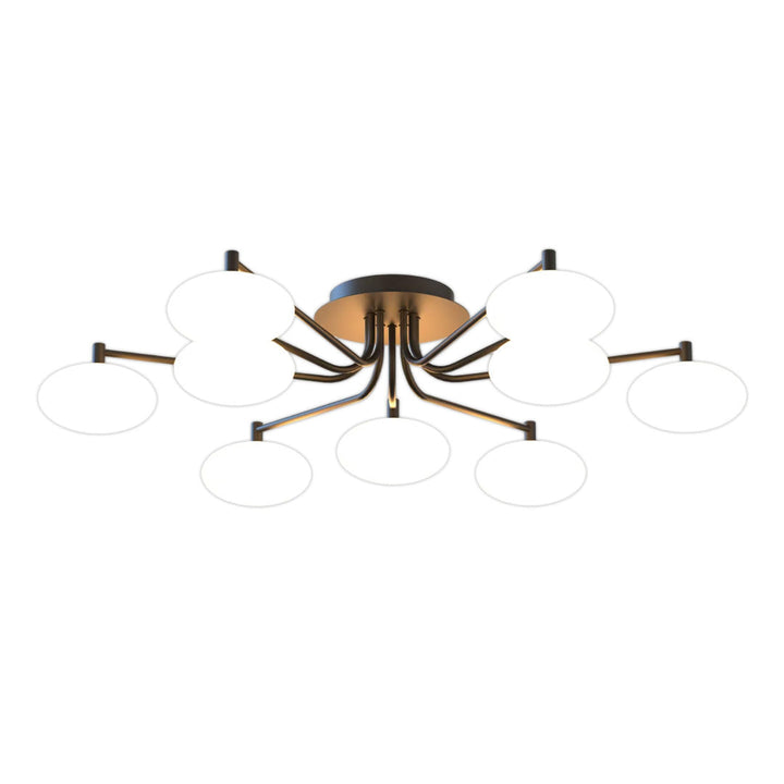 Glas Flush Mount Belysning Modern Kreativ LED Taklampa