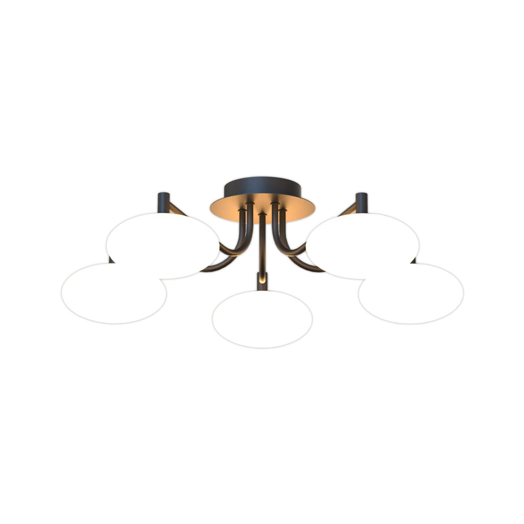Glas Flush Mount Belysning Modern Kreativ LED Taklampa