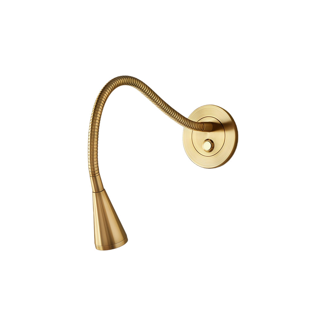 Vägglampa med svängarm LED Rotbar flexibel rörlampa