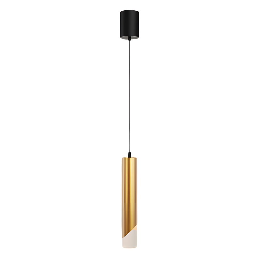 [Open-Box]Hardware Slender Cylinder 3 Stegs Dimmbar Guld Modern LED Pendellampor
