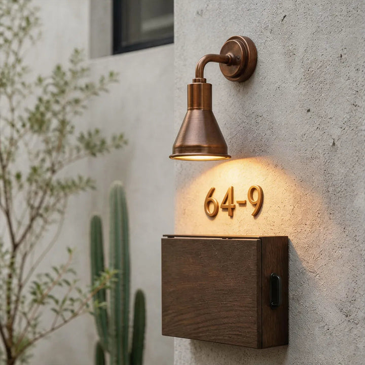 Vägglampor Utomhusbelysning Minimalistisk Industriell Vattentät Lampa