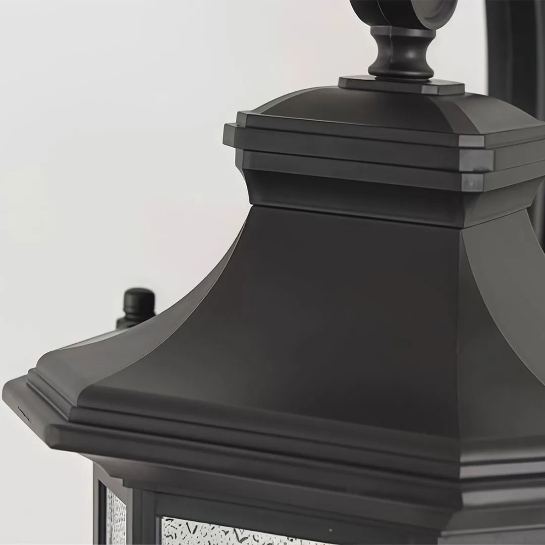 Utomhus Vägglampor Lantern American Vintage Glasljus