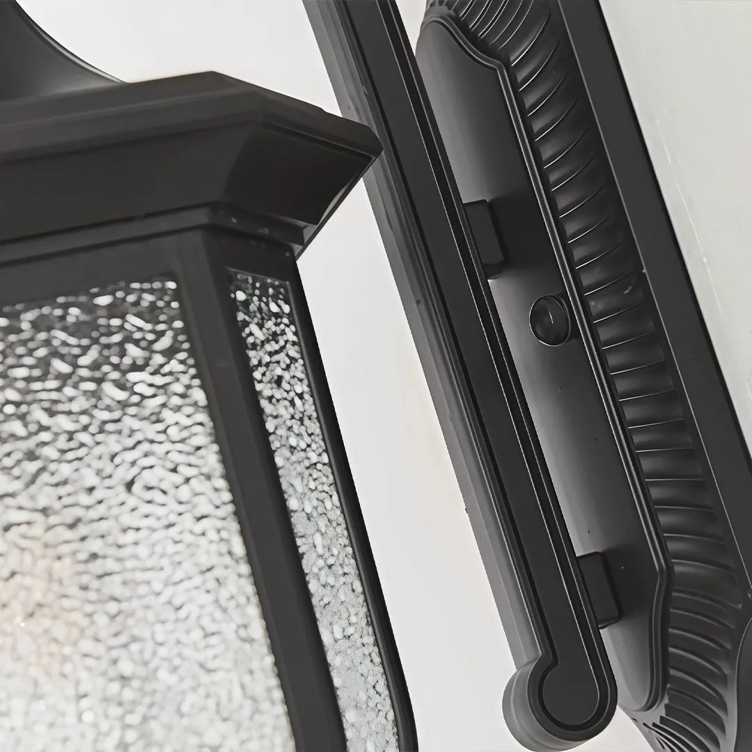Utomhus Vägglampor Lantern American Vintage Glasljus