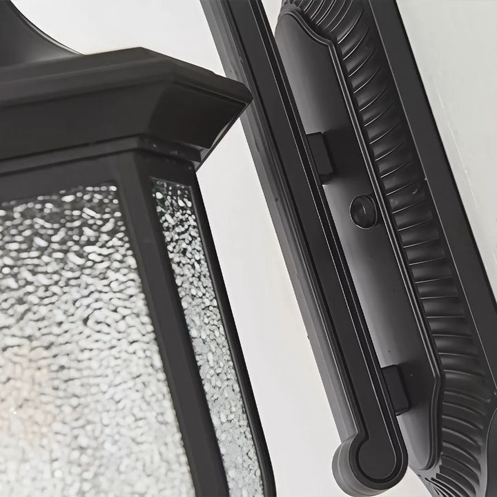 Utomhus Vägglampor Lantern American Vintage Glasljus