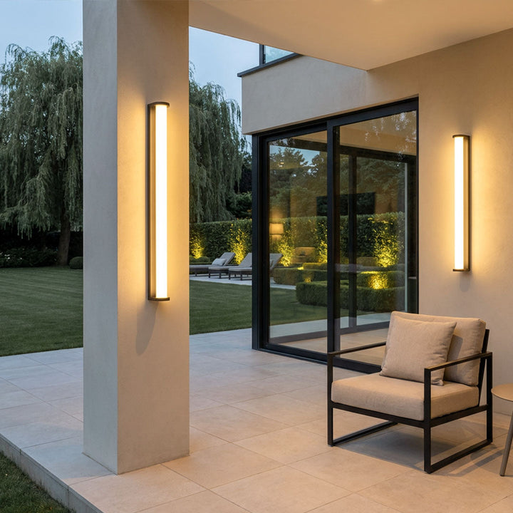 Lång Vägglampa Modern Vattentät LED-lampa