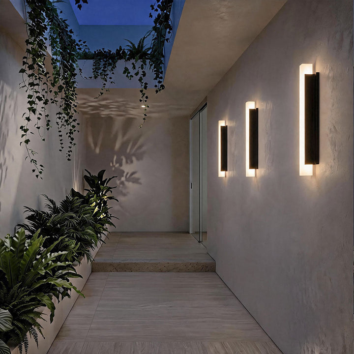 Utomhus Vägglampor Modern Minimalistisk Vattentät Trädgårdslampa
