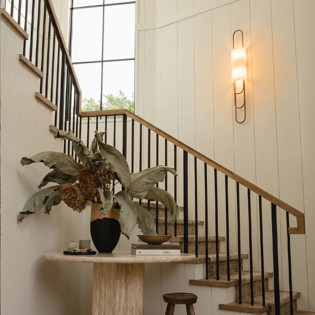 LED Modern Vägglampa Kreativ Marmor Sänglampa