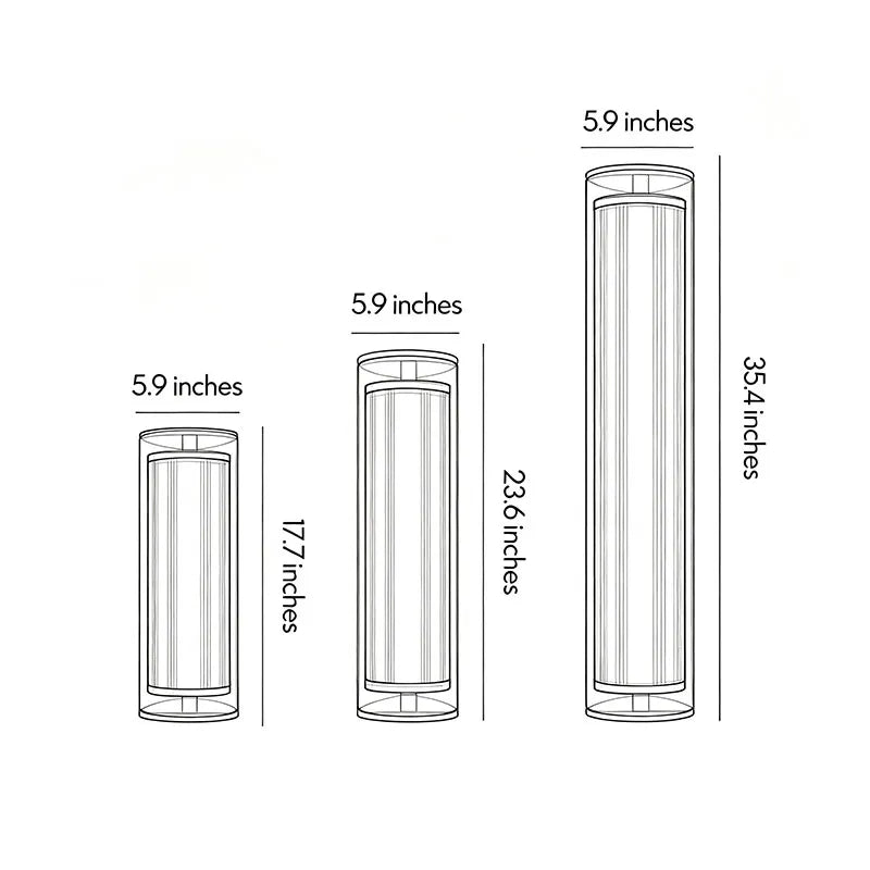 Utomhusbelysning Vägglampor Modern Minimalistisk Dekorativ Lampa