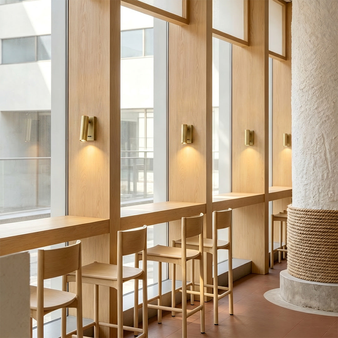 LED Väggläsningslampa Minimalistisk Sänglampa i Metall