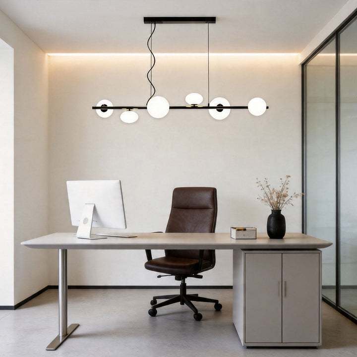 Linjär Modern Kandelaber Minimalistisk Kreativ Taklampa