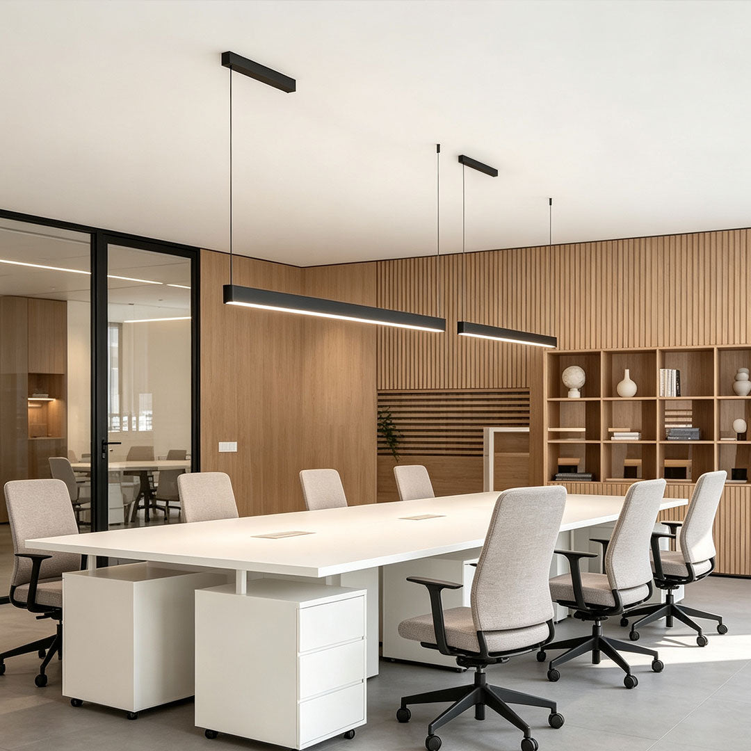 Linjär Hängande Lampa Modern Minimalistisk LED Taklampa