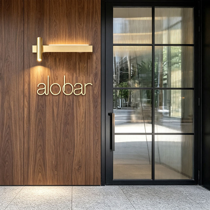 Linjära Vägglampor och Spotlight för TV Bakgrund