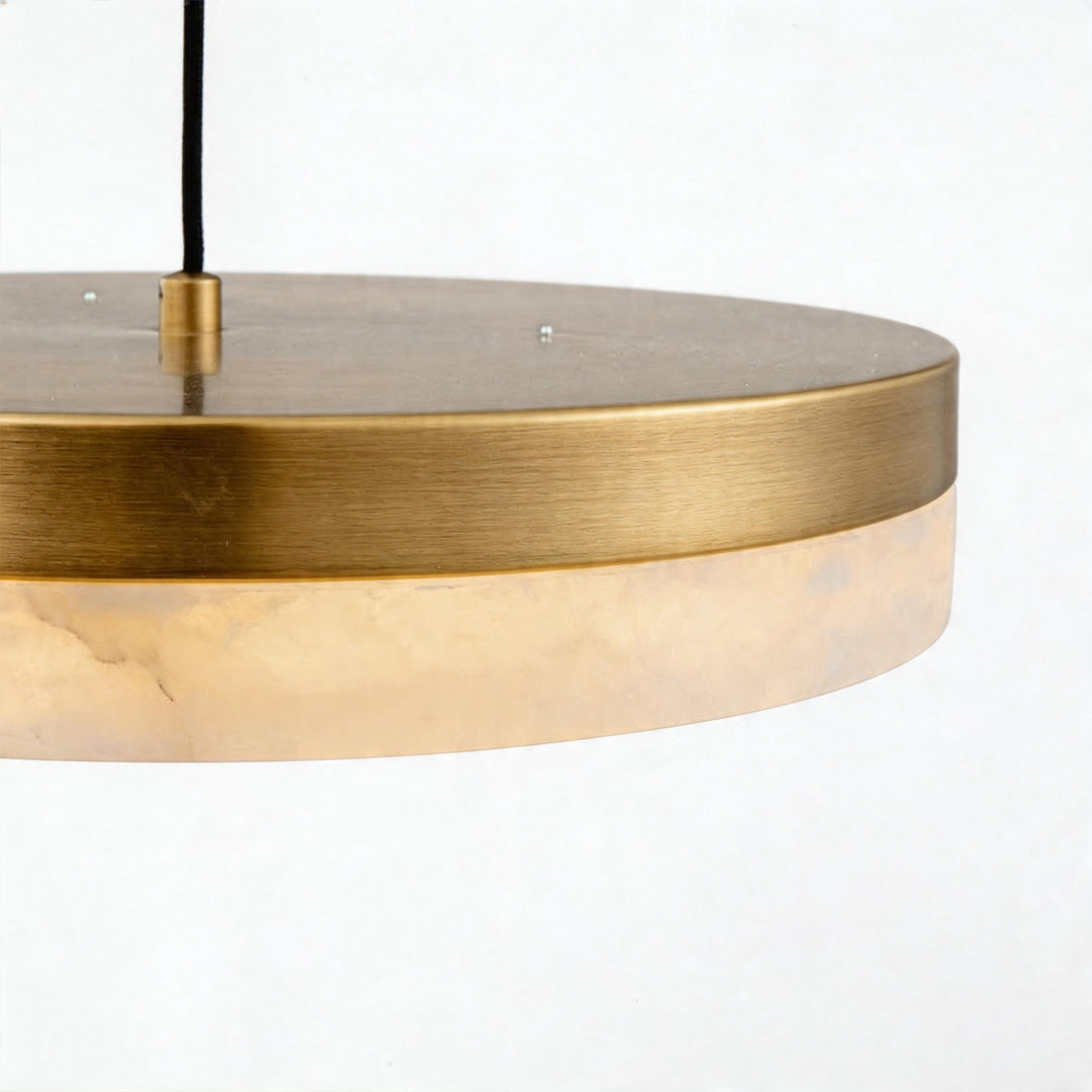 Disc Pendellampa Modern Lyx Marmor Enkel Taklampa