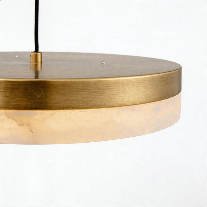 Disc Pendellampa Modern Lyx Marmor Enkel Taklampa