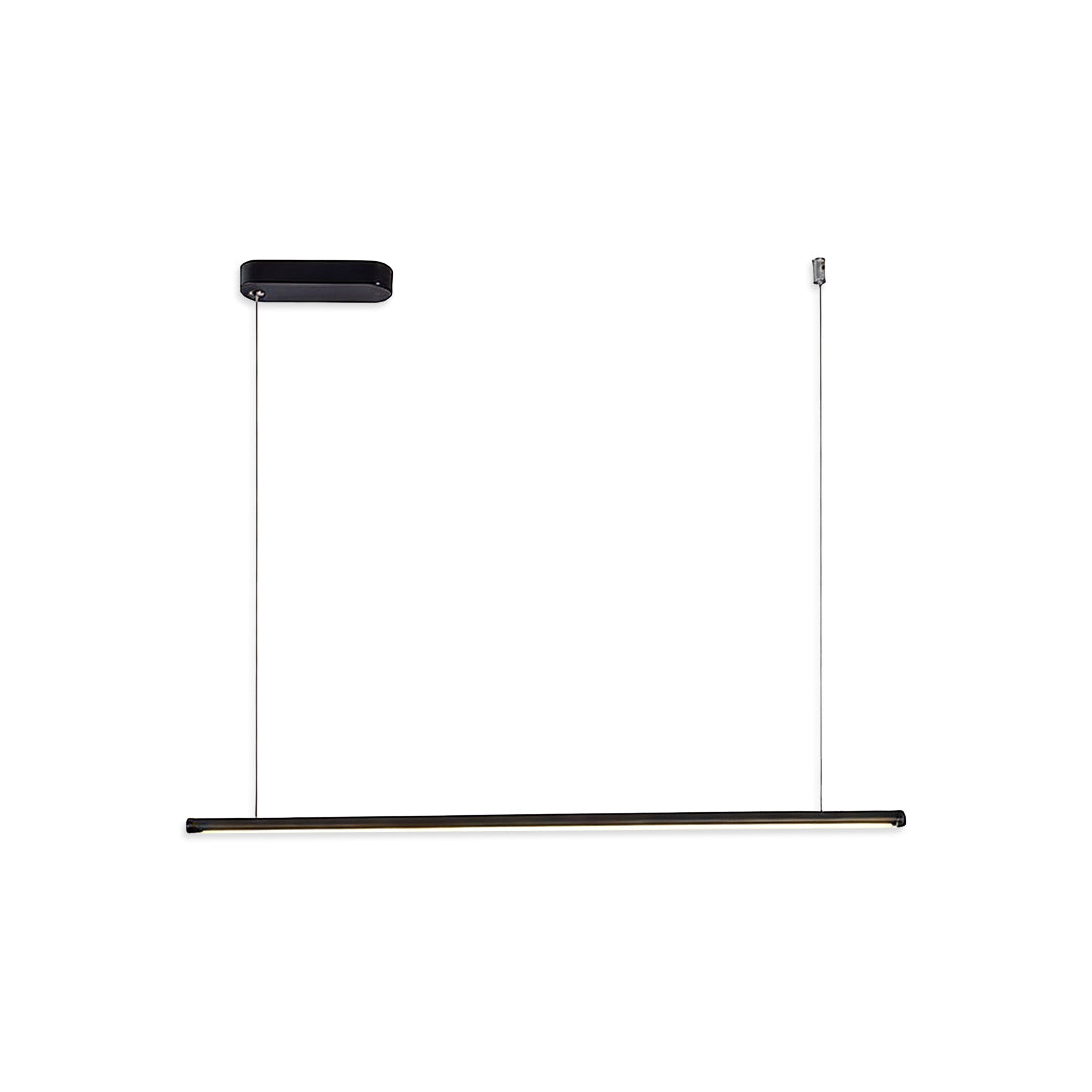 Linjär Guld Hängande Lampa Modulerbar LED Taklampa