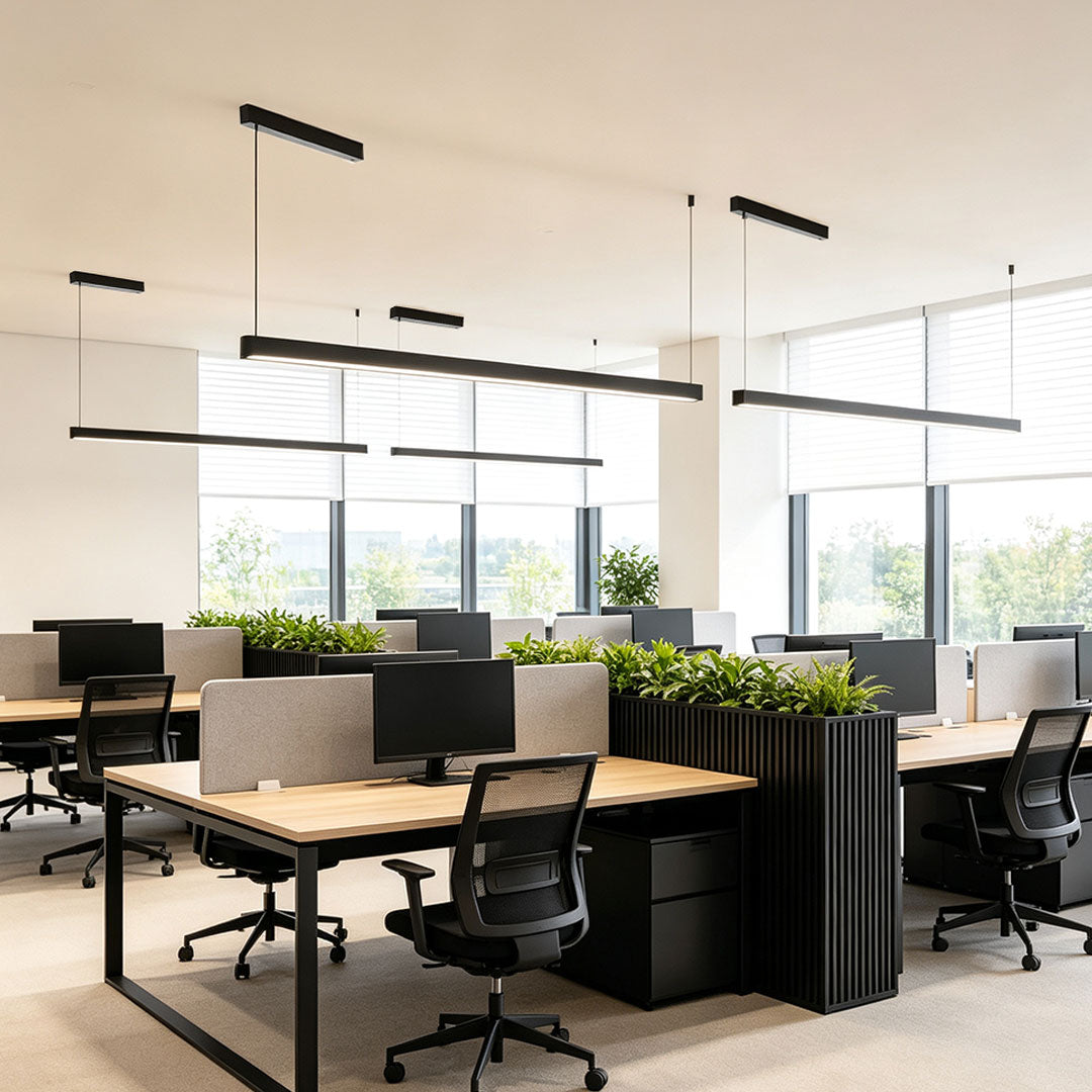 Linjär Hängande Lampa Modern Minimalistisk LED Taklampa