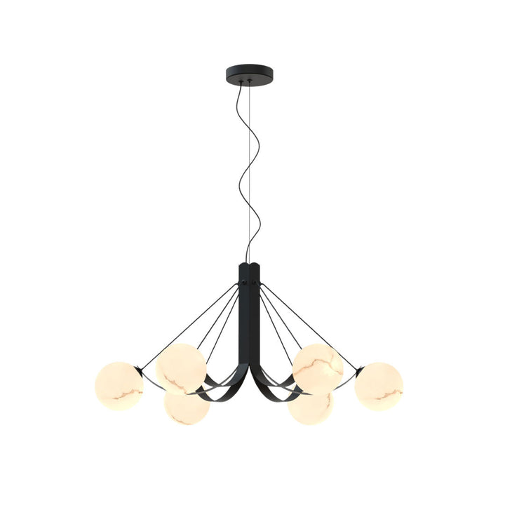 Svart Kandelaber Modern Kreativ Minimalistisk Taklampa