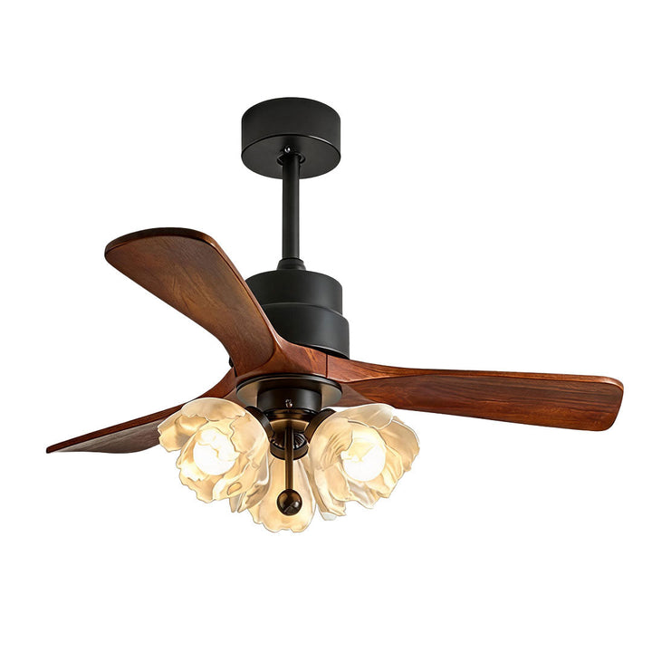 Takfläkt med LED-belysning Fullspektrum Variabel hastighet Ljus