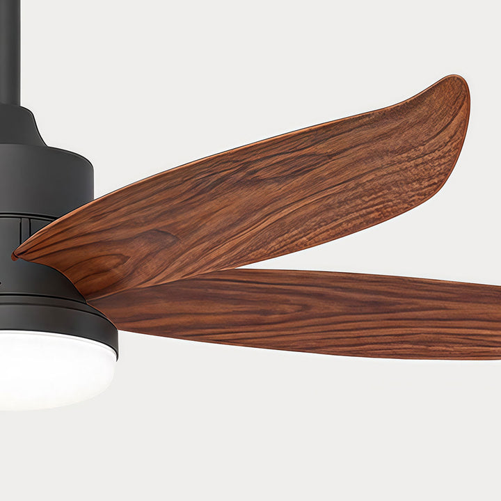 Moderna Takfläktar med Belysning Utomhus Regntålig LED-Lampa