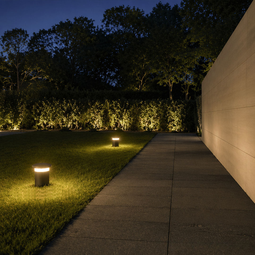 Driveway Bollard Lights Moderna Vattentäta Landskapsljus