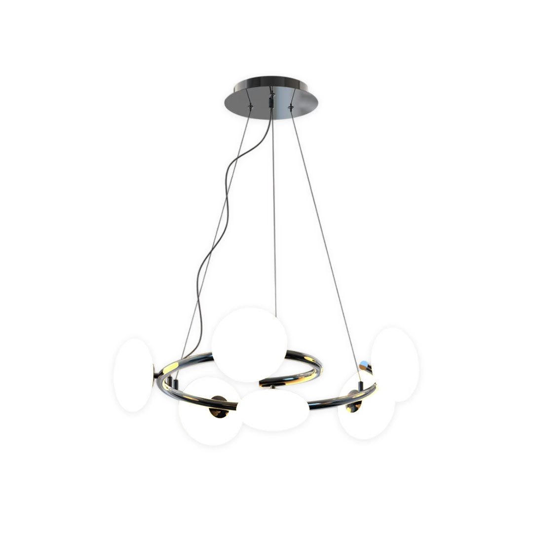 Modern Glam Kristallkrona Minimalistisk Molekyl Bön Taklampa
