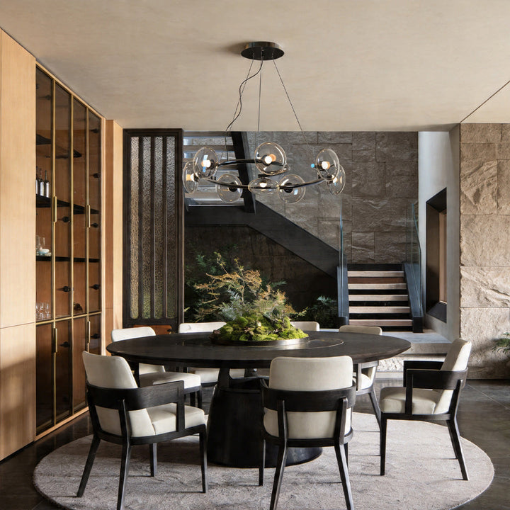 Modern Glam Kristallkrona Minimalistisk Molekyl Bön Taklampa