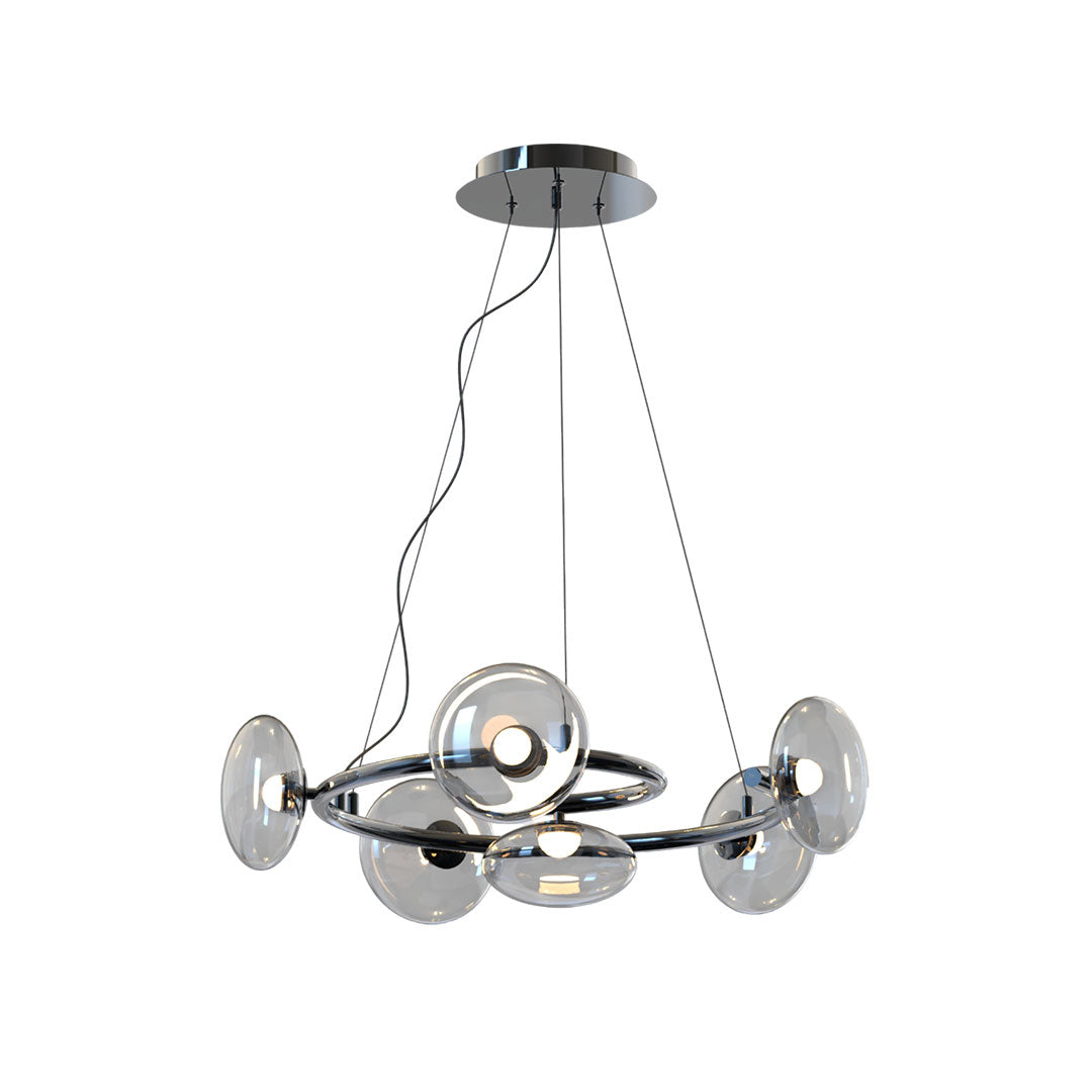 Modern Glam Kristallkrona Minimalistisk Molekyl Bön Taklampa