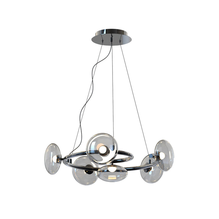 Modern Glam Kristallkrona Minimalistisk Molekyl Bön Taklampa