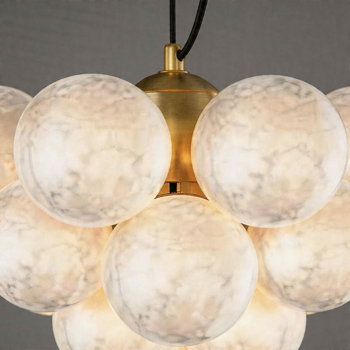 Modern Glasbubbellampa Modern Multi-head LED Taklampa