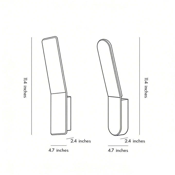[Öppen Låda]Bakgrundsbelyst Vägglampa Minimalistisk Kreativ LED Aluminium Ljus