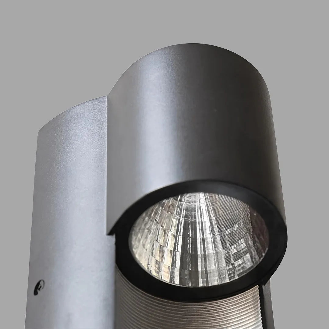 Modern LED Utomhus Vägglampa Aluminium Nedåtriktad Ljus