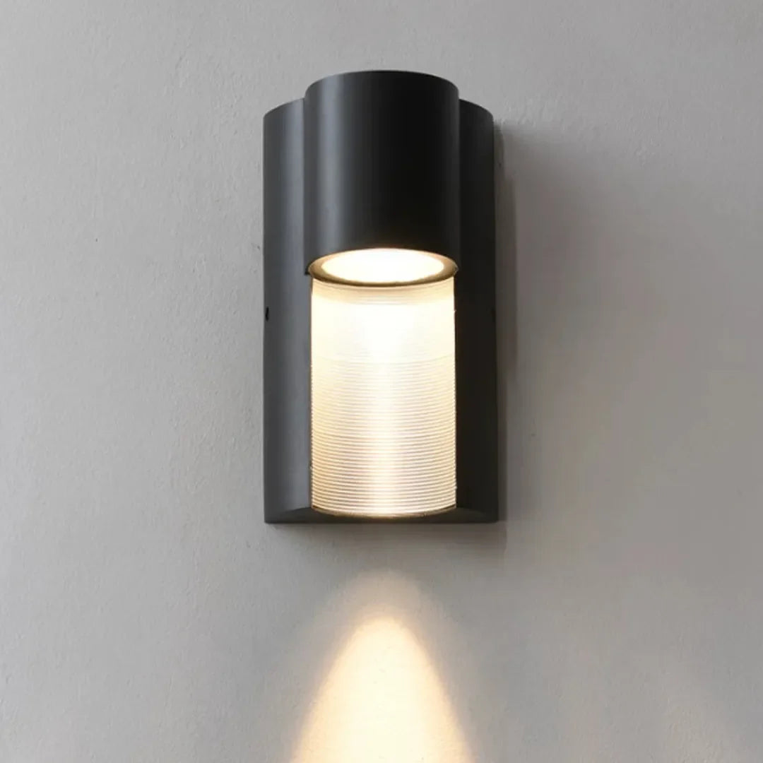 Modern LED Utomhus Vägglampa Aluminium Nedåtriktad Ljus