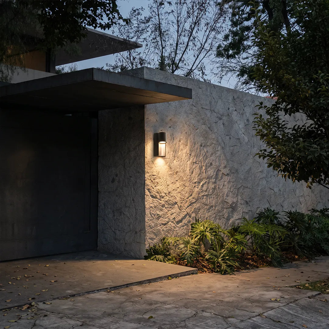 Modern LED Utomhus Vägglampa Aluminium Nedåtriktad Ljus