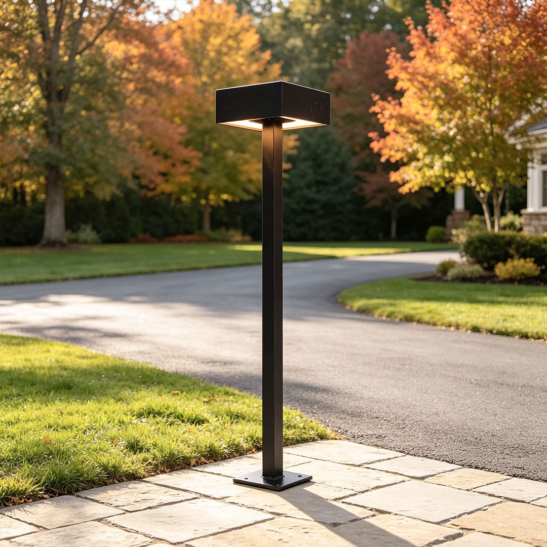 Moderna LED Väglys Minimalistisk LED Utomhus Landskapsbelysning