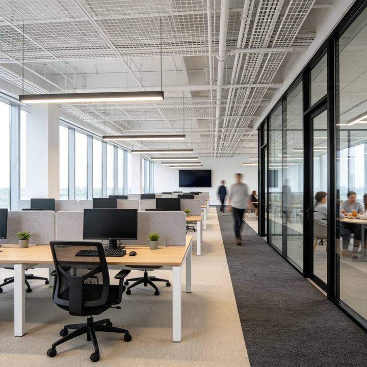 Linjär Hängande Lampa Modern Minimalistisk LED Taklampa