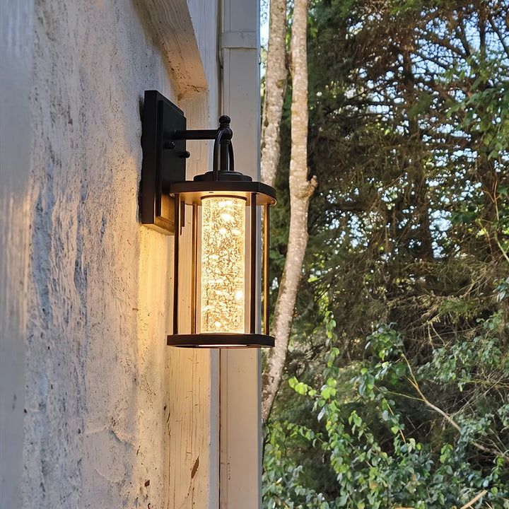 Modern Utomhus Lantern Vägglampa LED Aluminium Ljus