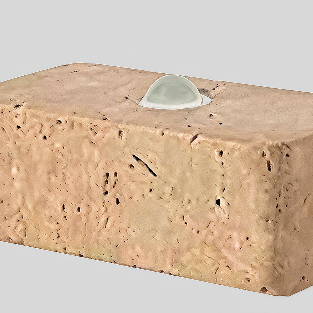 Utomhus Up &amp; Down Vägglampor Modern Minimalistisk Travertin Ljus