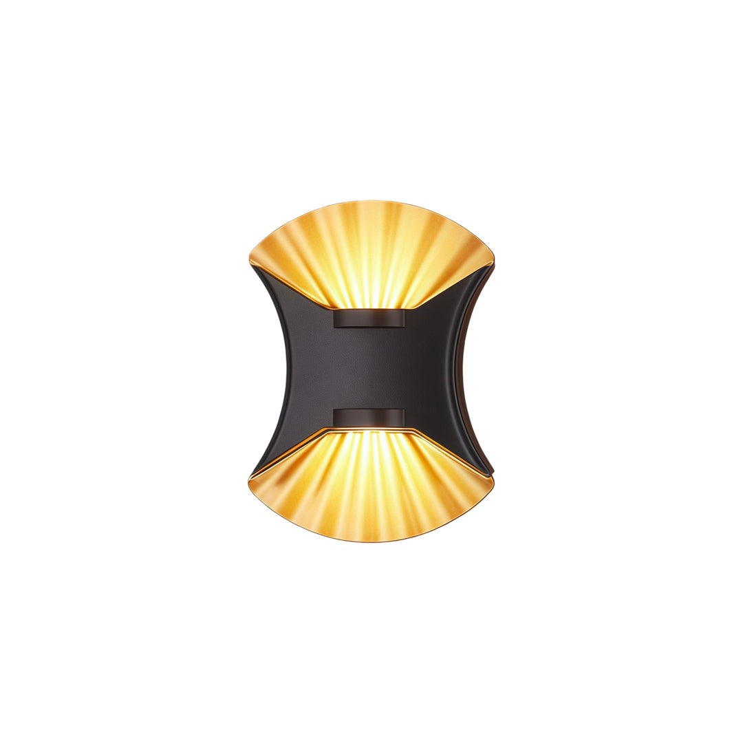 Utomhus Up Down Vägglampa Modern Dubbel-Skal LED Trädgårdslampa