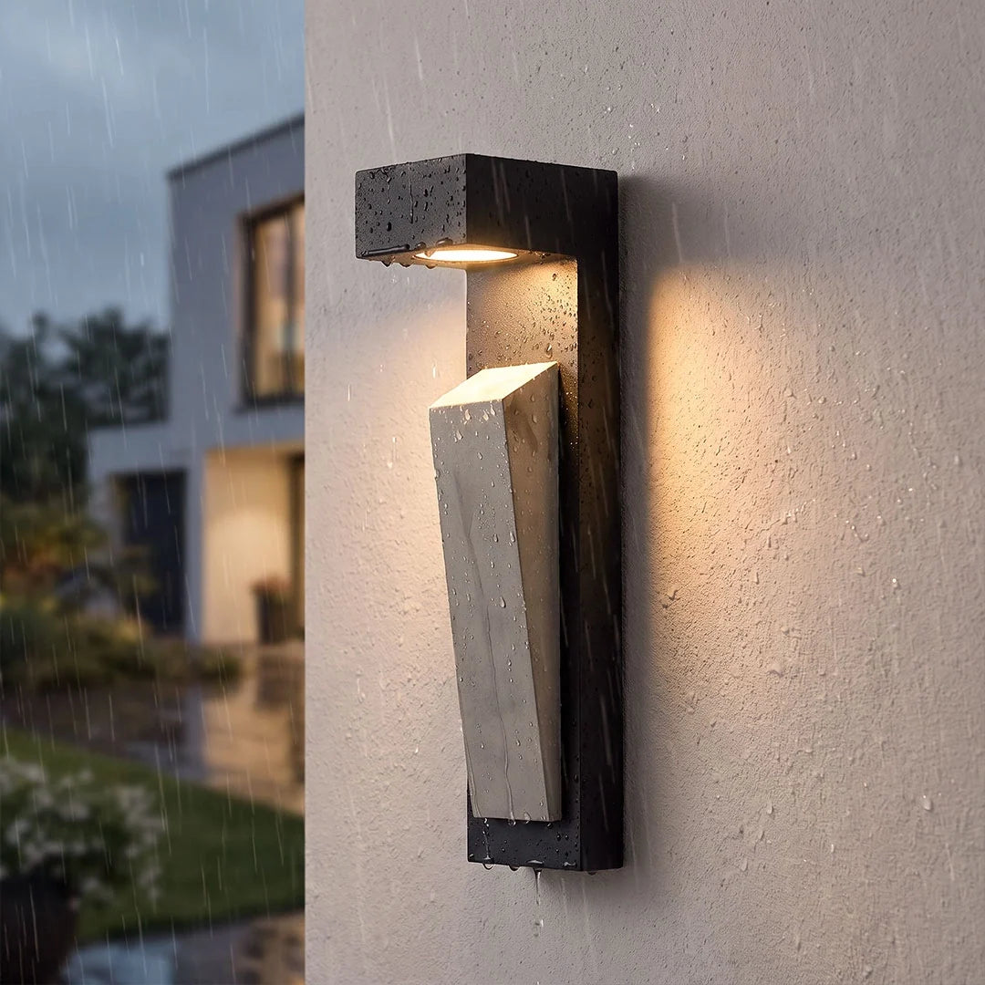 Modern Utomhus Vägglampa Minimalistisk Cementlampa