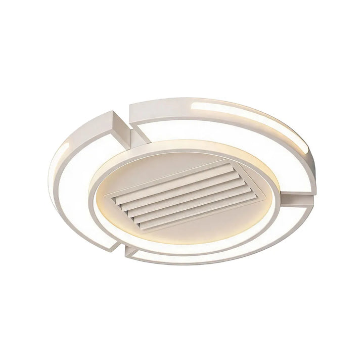 Bladeless Takfläkt med Belysning Modern Dold Blad LED Lampa