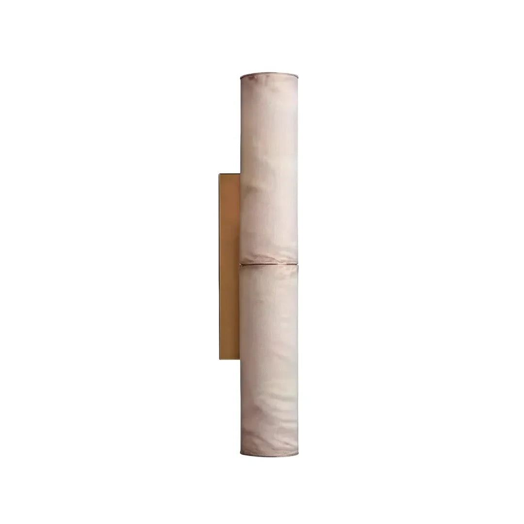 Modern Vertikal Vägglampa Lyxig Marmor Cylinder Ljus