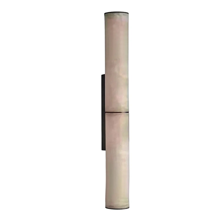 Modern Vertikal Vägglampa Lyxig Marmor Cylinder Ljus