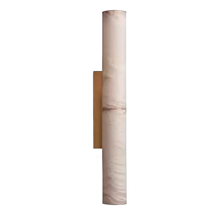 Modern Vertikal Vägglampa Lyxig Marmor Cylinder Ljus